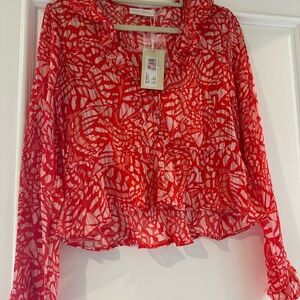Brand New Ramy Brook Alyson Blouse